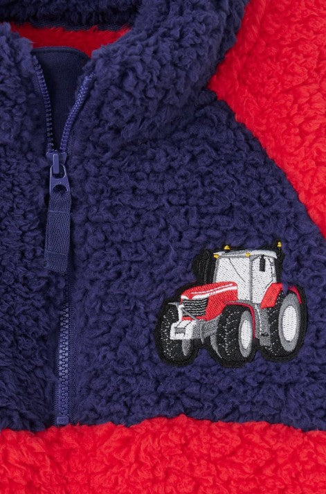 Lighthouse Boys Red Tractor Caden Fleece