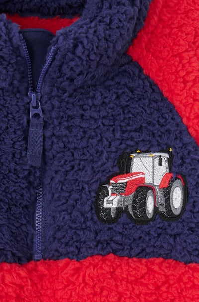 Lighthouse Boys Red Tractor Caden Fleece