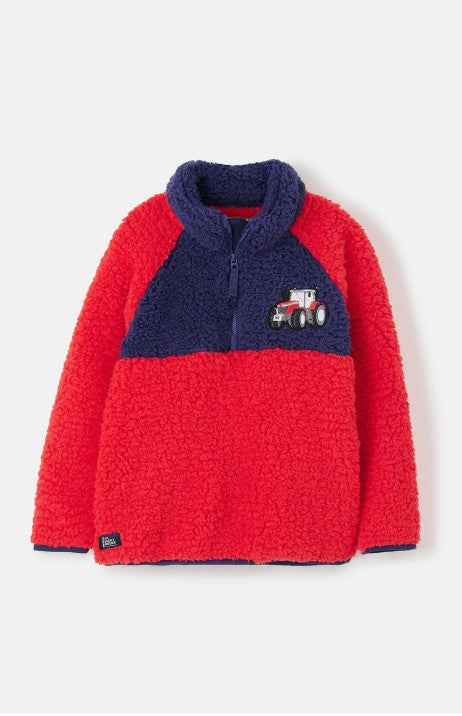 Lighthouse Boys Red Tractor Caden Fleece