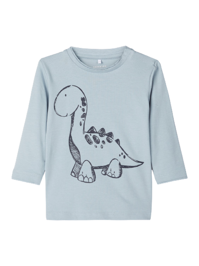 Baby Boy Long Sleeve Dinosaur Tops