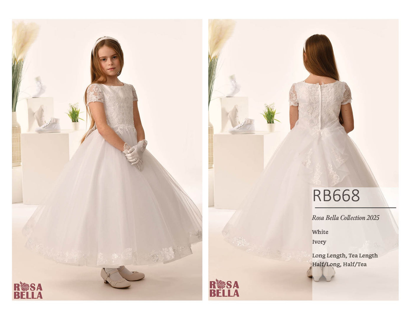 Rosa Bella Communion Dress RB668