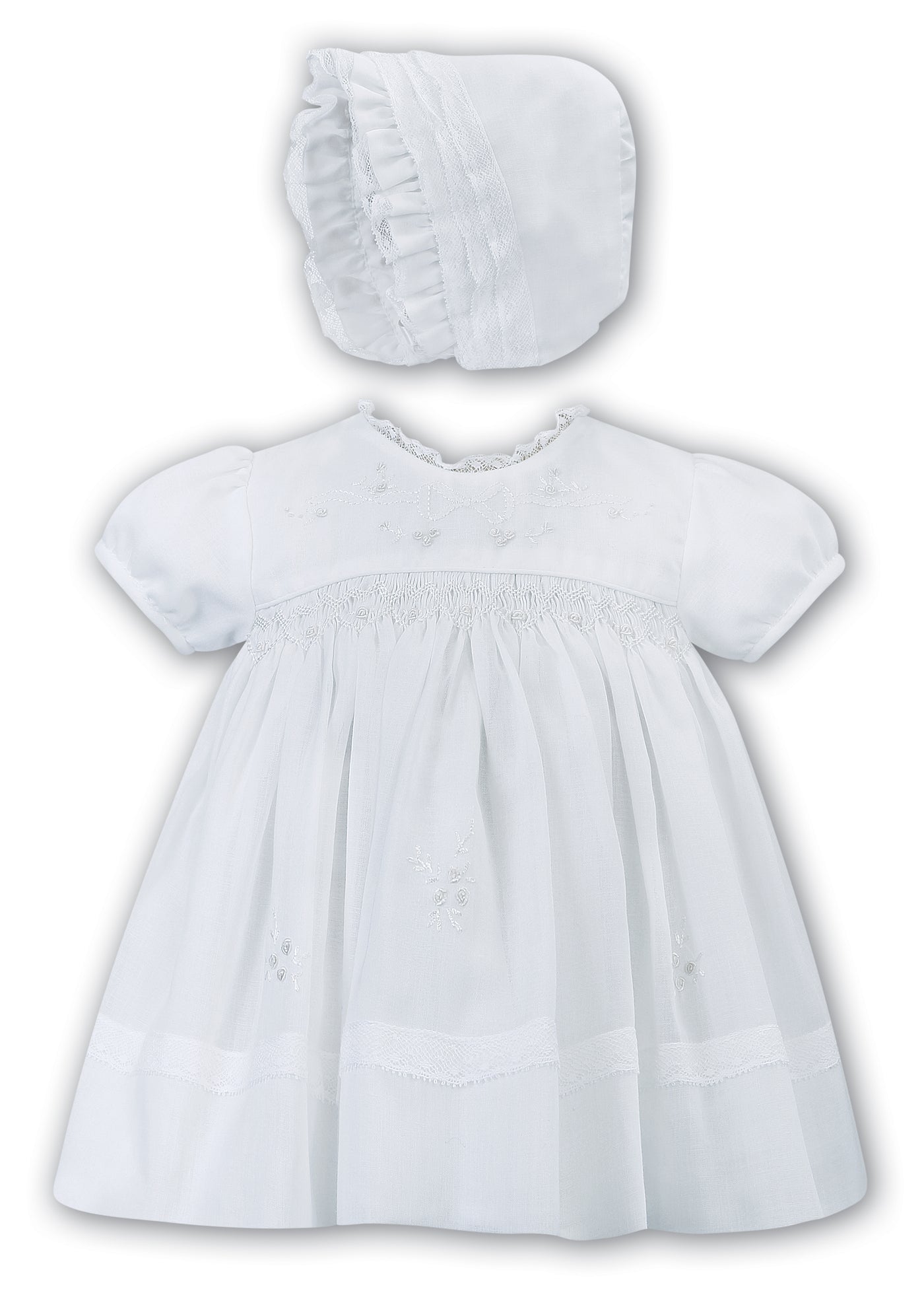 Sarah Louise Ivory Ceremonial Ballerina Dress - Pink Princess