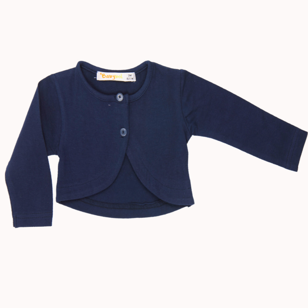 Baby Girl Light Cotton Bolero
