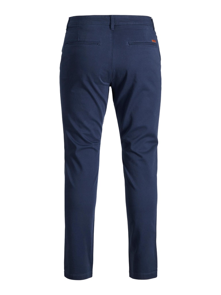 Jack & Jones Boys Smart Chino Navy Trousers