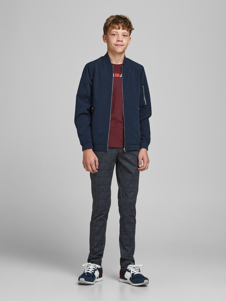 Jack & Jones Boys Navy Bomber Jacket