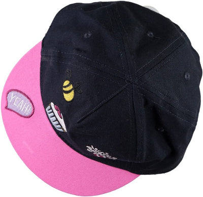 Name it Mini Girl Baseball Cap with Motifs DARK SAPPHIRE SIDE VIEW