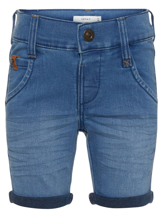 Name it Mini Boy Slim fit Light Blue Denim Long Shorts