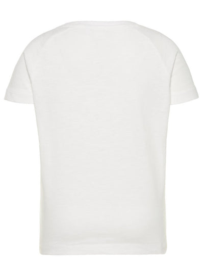 Name it Mini Girl Dream T-Shirt with Glitter in White