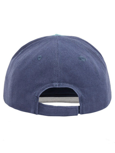 Name it Mini Boy Cap with Tiger Print in Indigo BACK