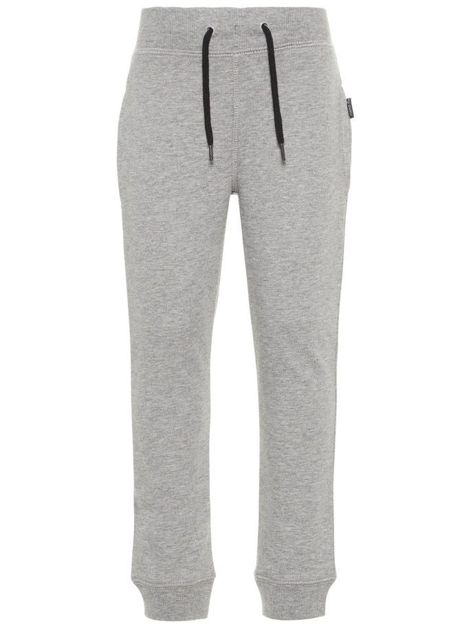 Name it Boys Solid Grey Sweat Pants FRONT