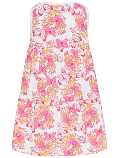 Name it Mini Girl Sleeveless Dress with Butterfly Print BACK