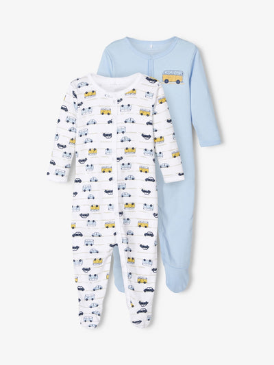 Name it Baby Boy 2-Pack Babygrows / Nightsuit