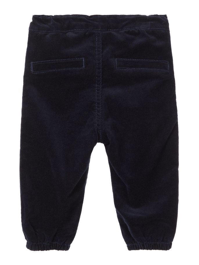 Name it Baby Boy Cotton Cord Trousers in Navy