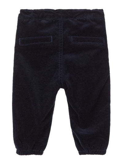 Name it Baby Boy Cotton Cord Trousers in Navy