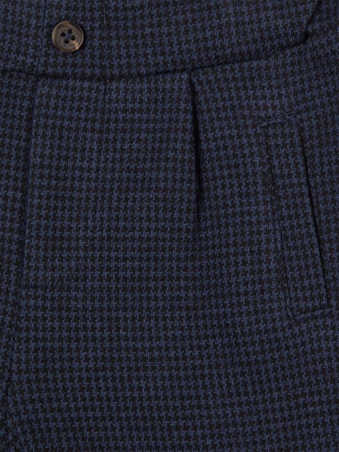 Name it Baby Boy Navy & Grey Check Pants