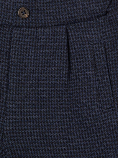 Name it Baby Boy Navy & Grey Check Pants