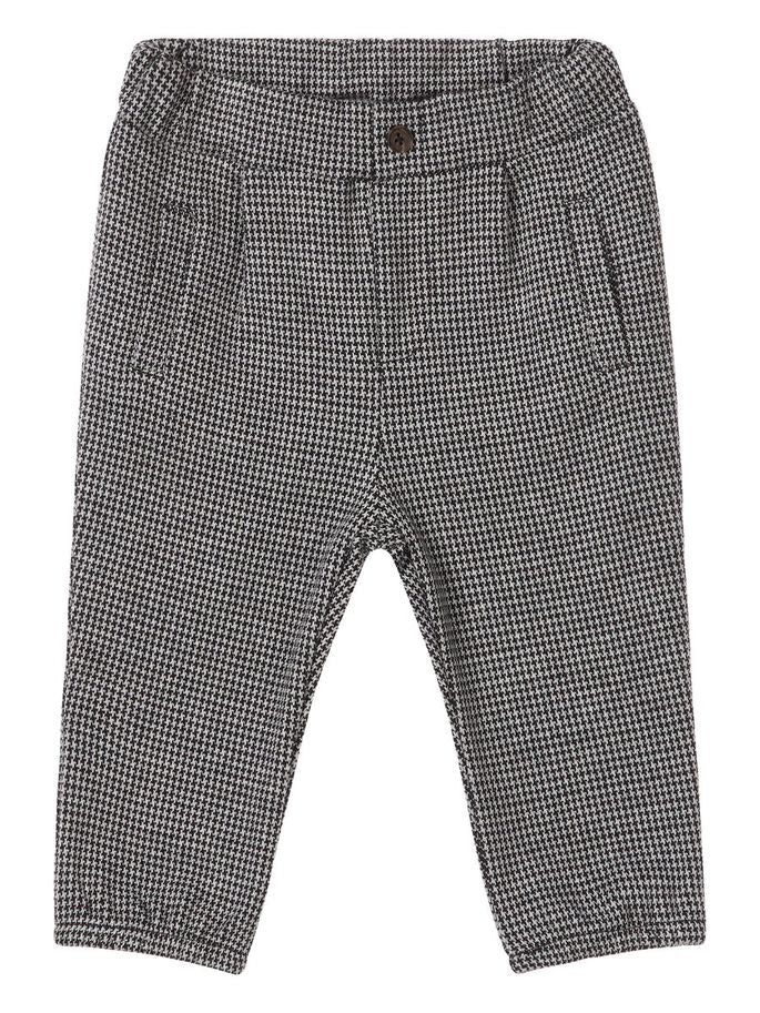 Name it Baby Boy Navy & Grey Check Pants