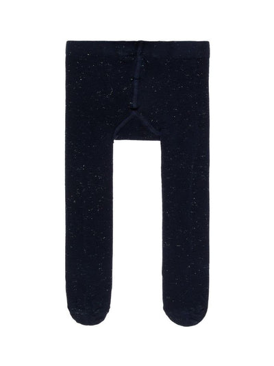 Name it Baby Girl Solid Navy Tights FRONT