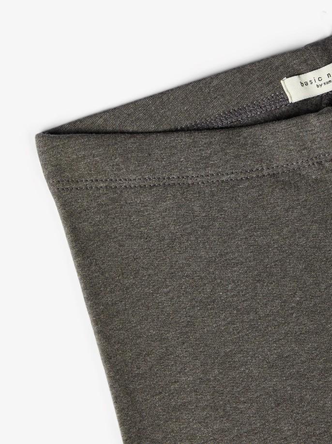 Name it Girls Dark Grey Winter Legging with Brushed Inner Fabric