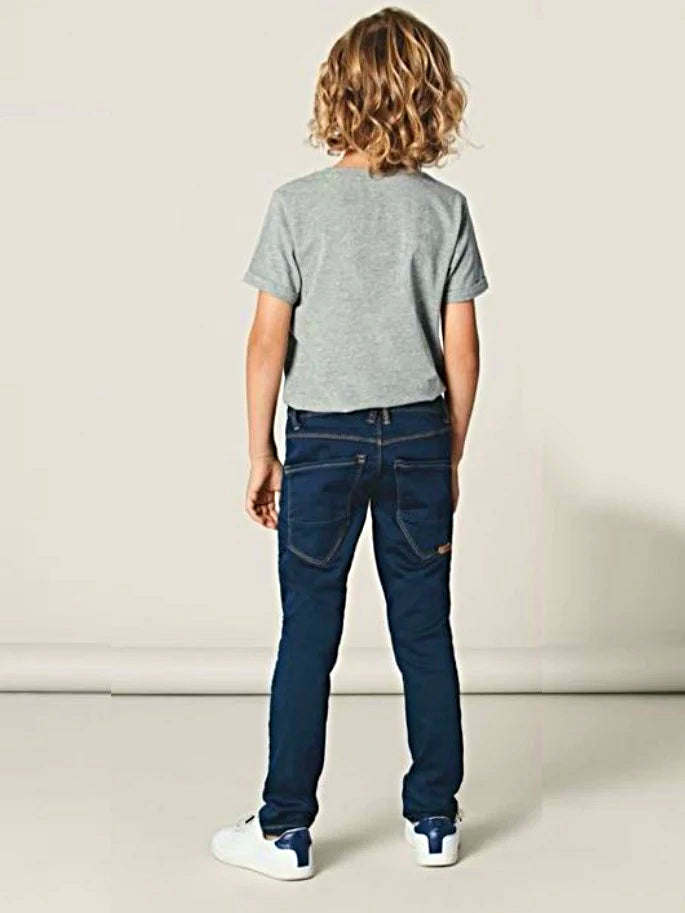 NAME IT Samuel Kids Jeans DNM Xsl Pant Noos: Pantaloni In Denim Per Bambini E Ragazzi. Gamba Dritta, 98% Cotone E 2% Elastan.