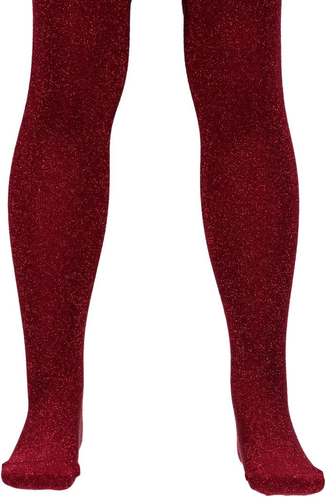Girls red shop sparkly tights