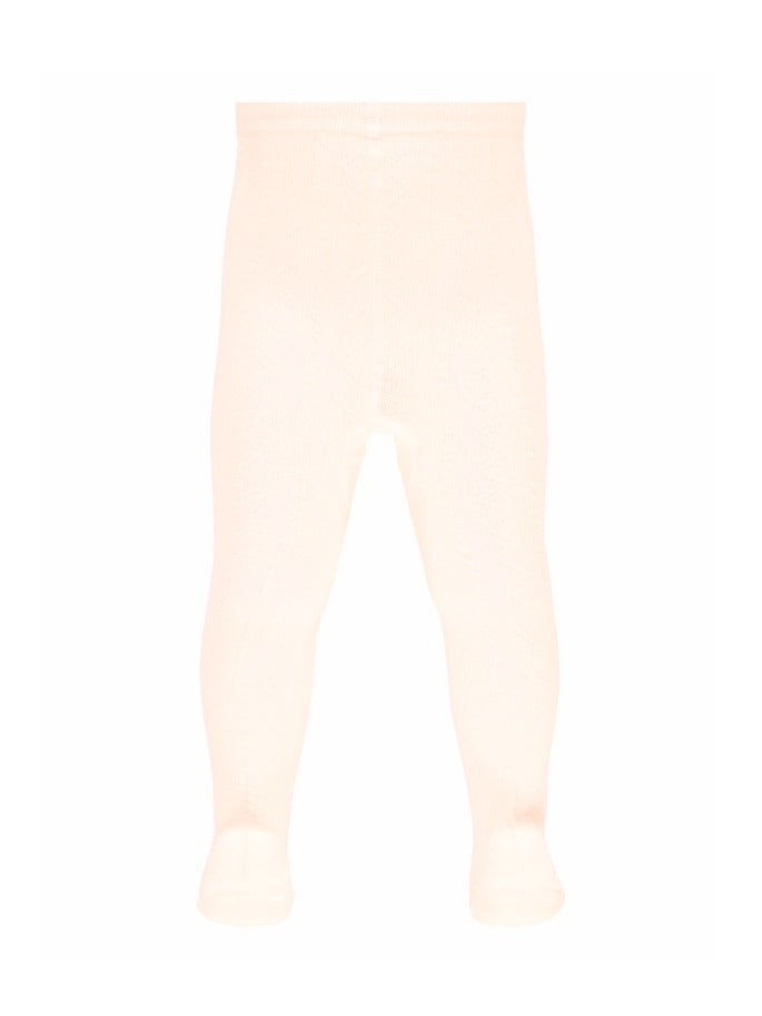 Name it Baby Girl Tights in Pink and Cream