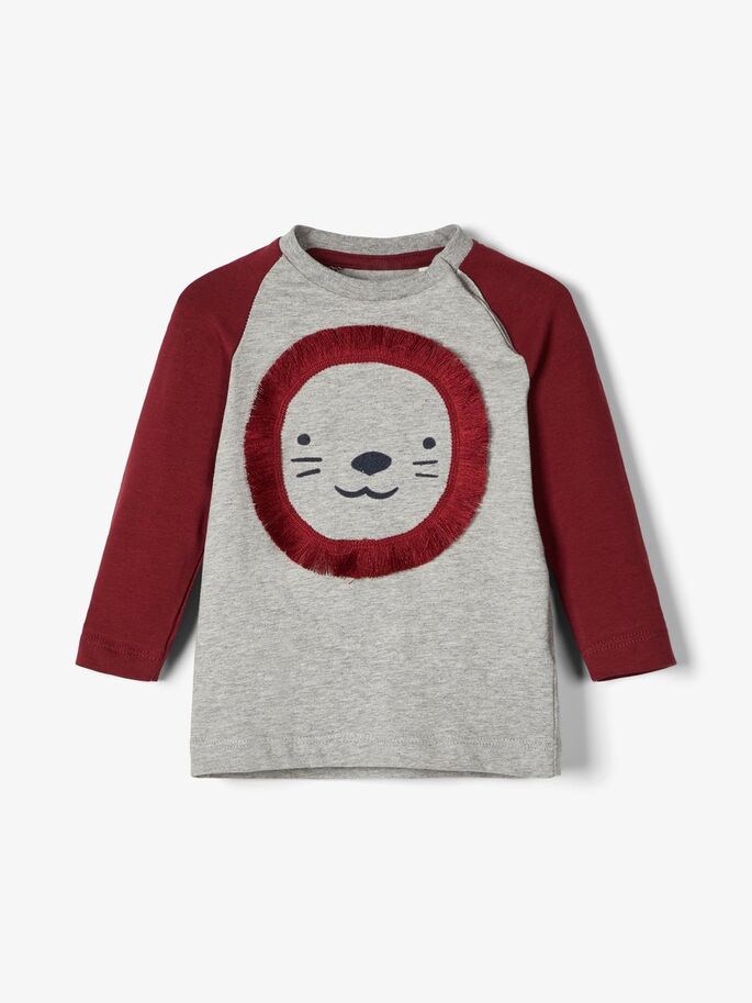 Baby Boy Long Sleeved Lion Top