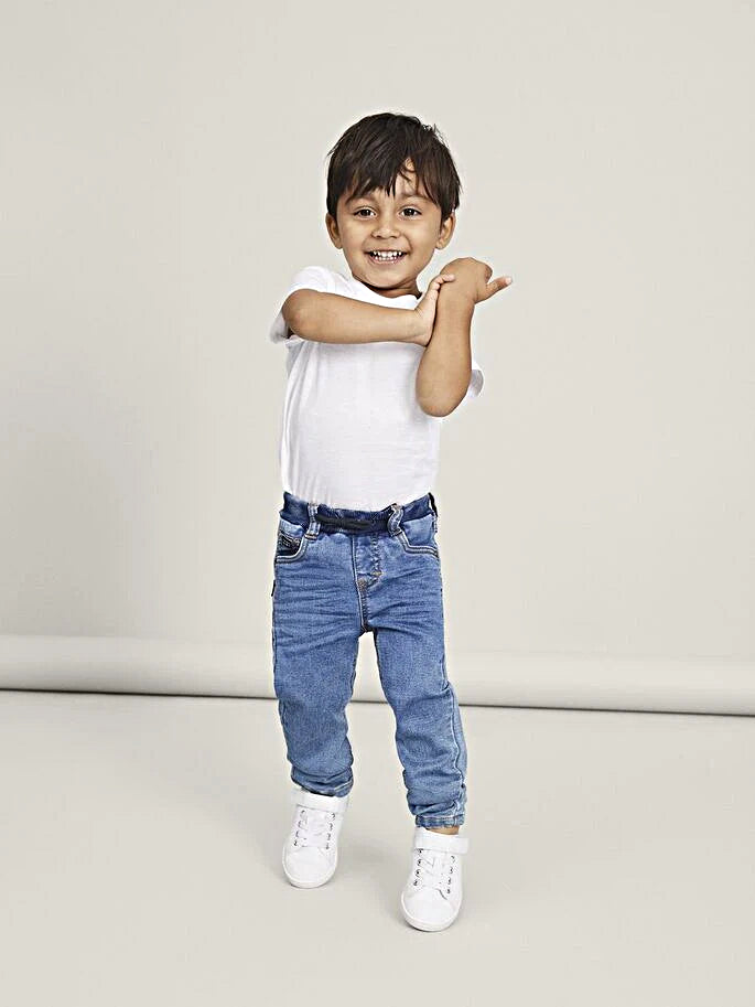Name it Mini Boy Soft Elasticated Pull-Up Jeans
