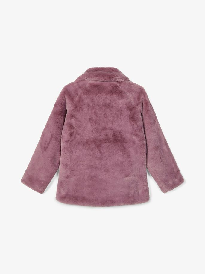 Name it Mini Girl Faux Fur Jacket