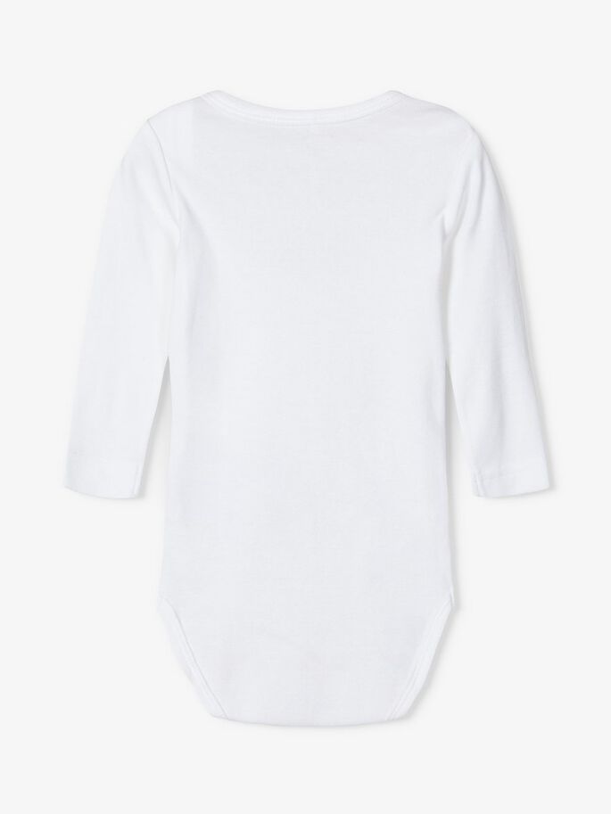 Name it Baby 3-Pack White Bodysuit / Vests