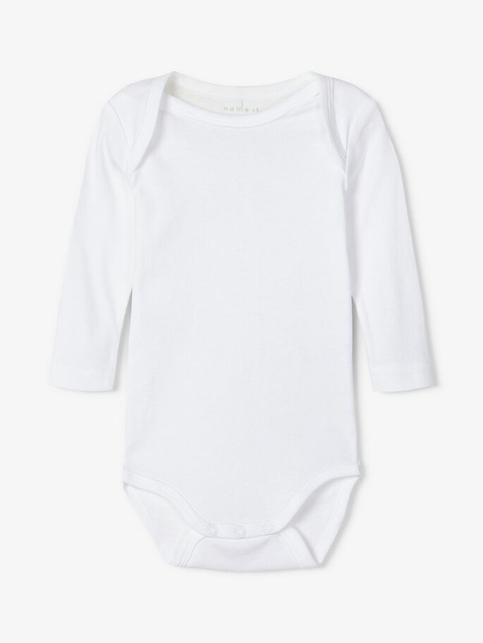Name it Baby 3-Pack White Bodysuit / Vests
