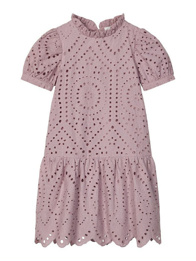 Name it Girls Broderie Anglaise Cotton Dress