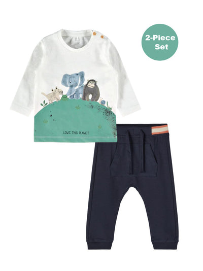 Name it Baby Boy 2-Piece Top and Pants Set