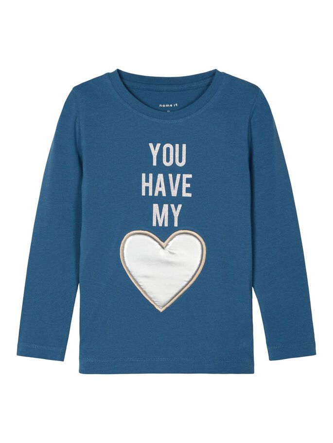 Name it Mini Girls Long Sleeved Cotton Top