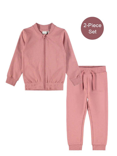 Name it Mini Girl 2-Piece Set Pink Tracksuit