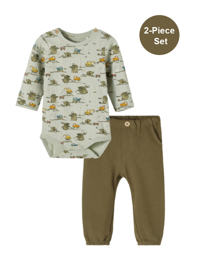 Name it Baby Boy 2-Piece Body and Pants Set