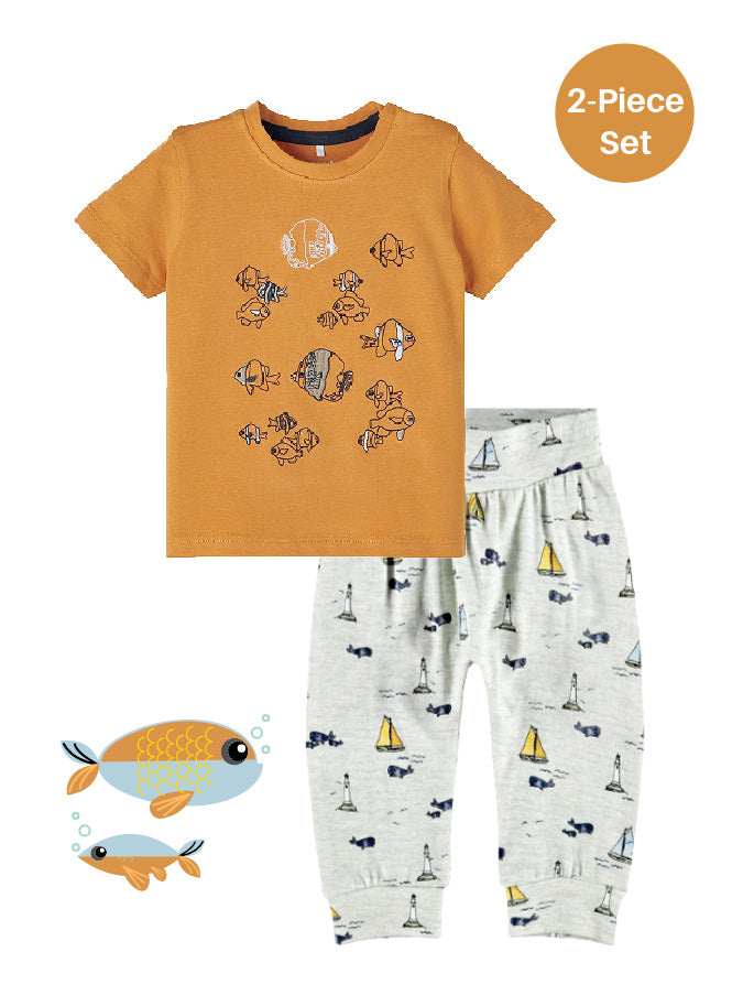 Name it Baby Boy 2-Piece Short Sleeve Set