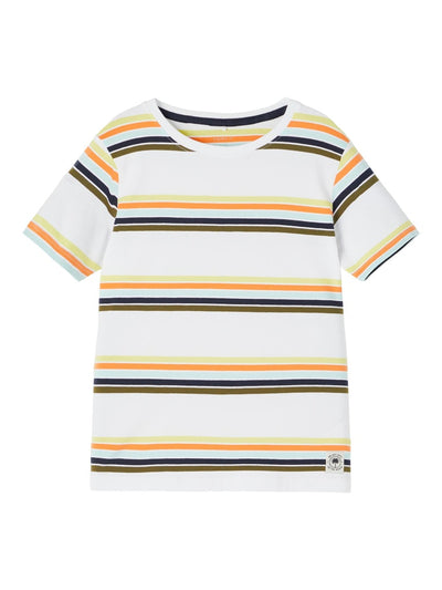 Name it Boys Short Sleeved Striped Top