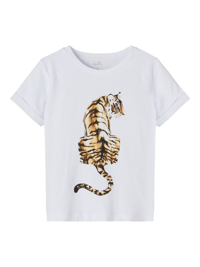 Name it Mini Boy Cotton Tiger T-Shirt