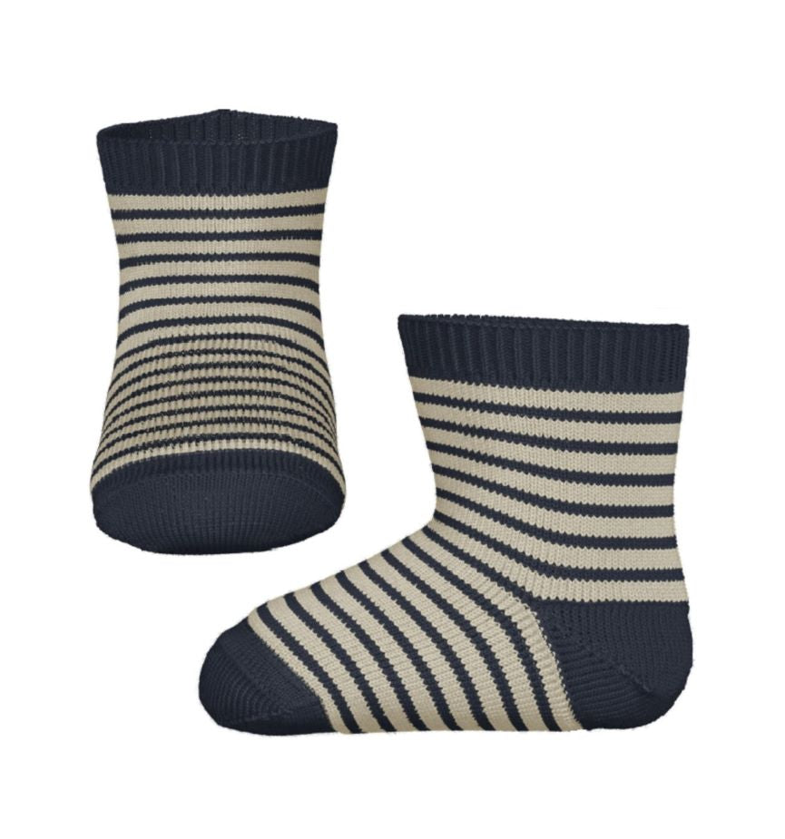 Name it Baby Boy Navy Stripe Cotton Socks