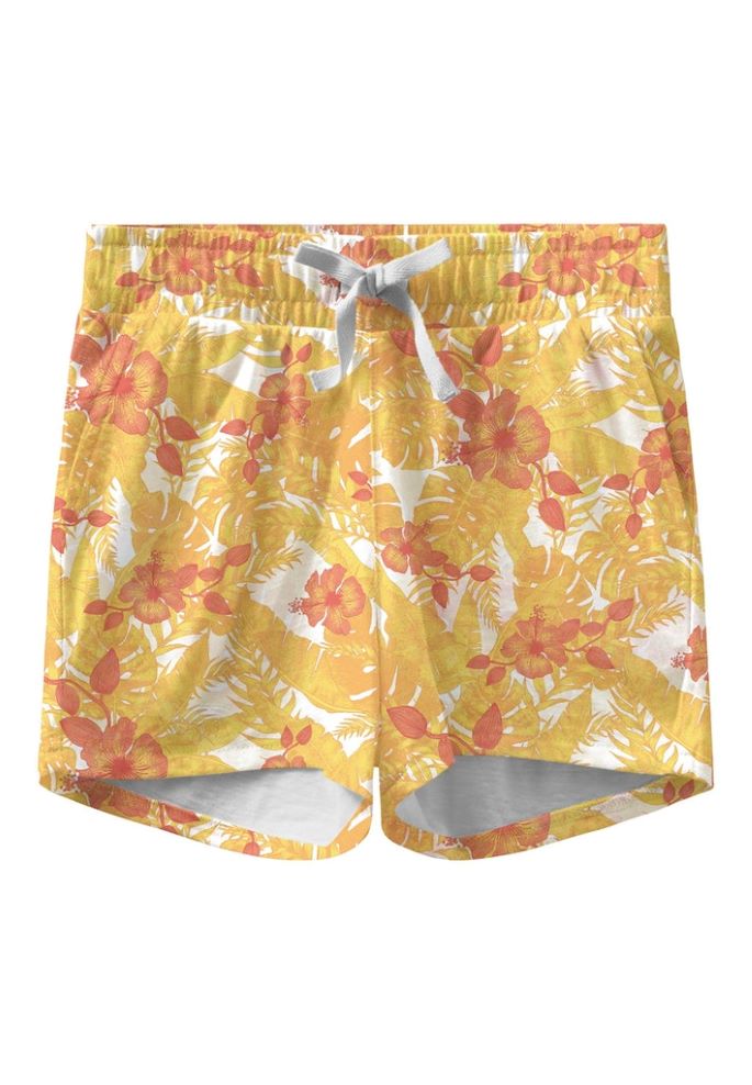 Name it Girls Flowers and Leaves Cotton Shorts