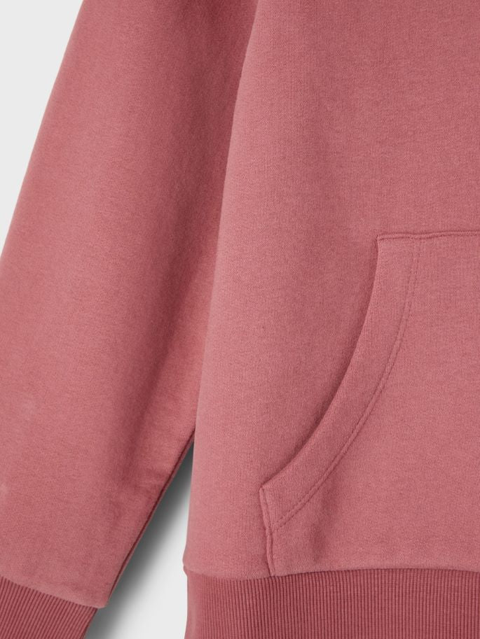 Name it Girls Dusky Pink Hoodie Sweatshirt