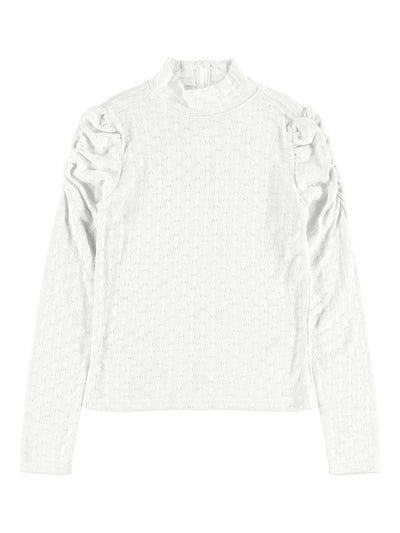 Name it Girls Long Sleeved Embroidered Cotton Top