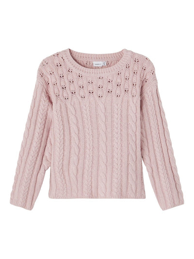 Name It Girls Cable Knit Jumper