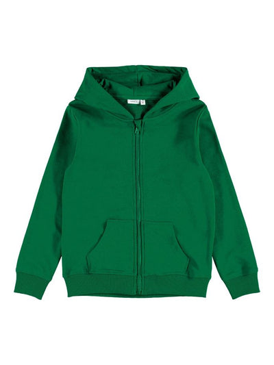 Name it Boys Solid Colour Zip-Up Hoodie Cardigan