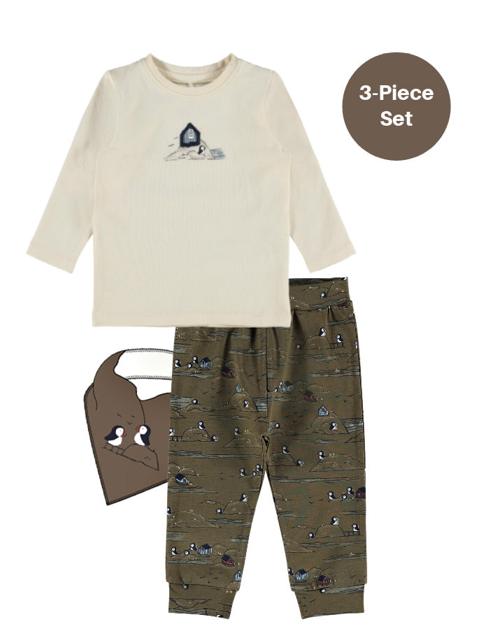 Name it Baby Boy Penguin 3-Piece Set