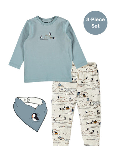 Name it Baby Boy Penguin 3-Piece Set