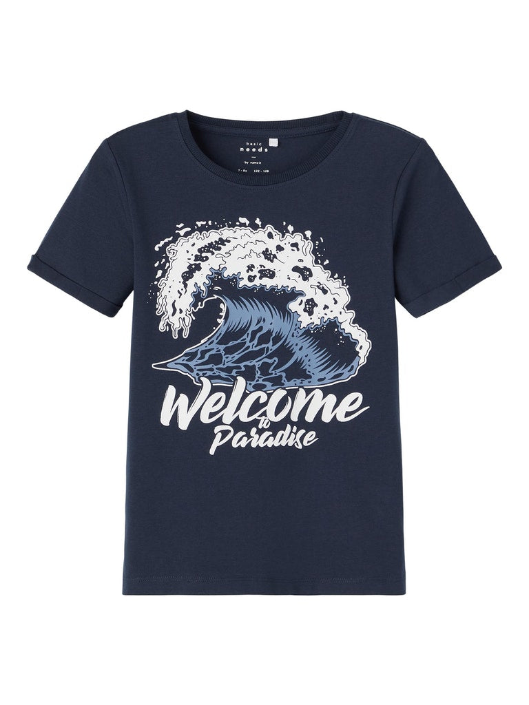 Name it Boys Short Sleeved Graphic Print T-Shirt