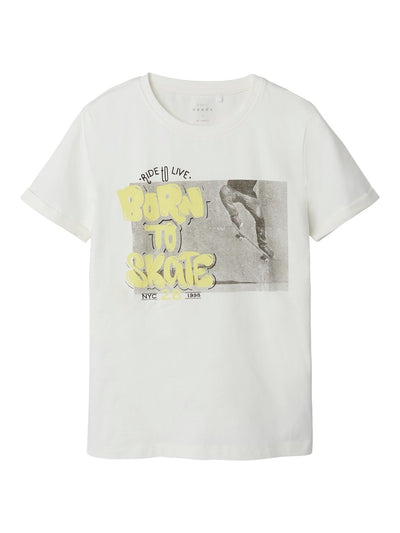Name it Boys Short Sleeved Graphic Print T-Shirt