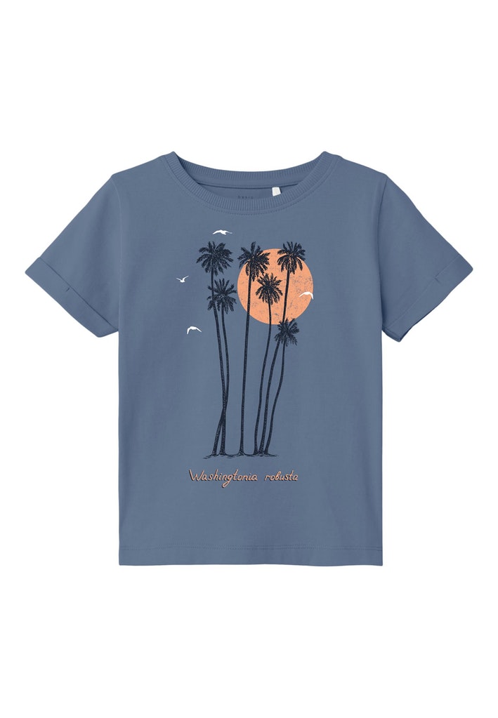 Name it Boys Short Sleeved Graphic Print T-Shirt